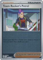 ME Ascended Heroes 207/217 Team Rocket's Petrel (Reverse Holo)