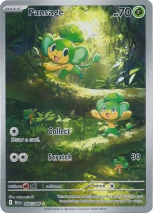 SV Black Bolt 089/086 Pansage (Illustration Rare)