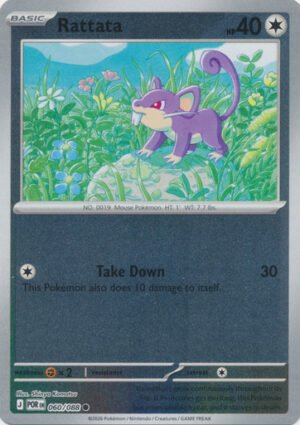 ME Perfect Order 060/088 Rattata (Reverse Holo)