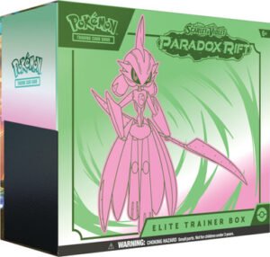 Scarlet and Violet Paradox Rift Elite Trainer Box Iron Valiant (Green & Pink)