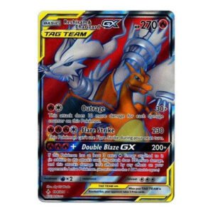 SM Unbroken Bonds 194/214 Reshiram & Charizard GX (Tag Team Full Art)