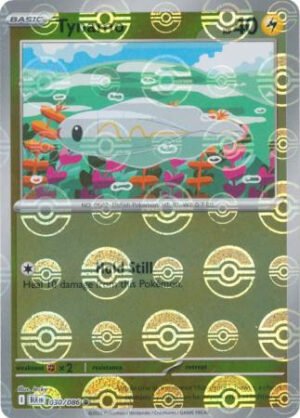 SV Black Bolt 030/086 Tynamo (POKE BALL Reverse Holo)