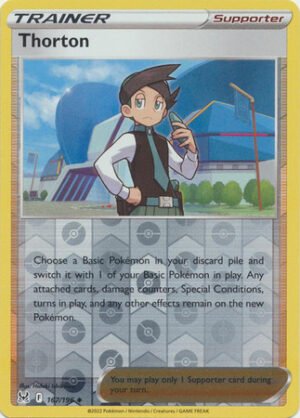 SWSH Lost Origin 167/196 Thorton (Reverse Holo)