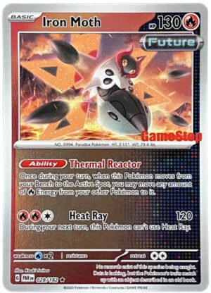 SV Paradox Rift 028/182 Iron Moth (GameStop Stamp)