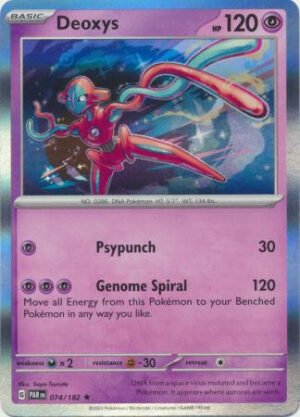 SV Paradox Rift 074/182 Deoxys (Holo)