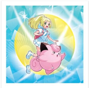 Pokemon Lillie's Clefairy Sticker