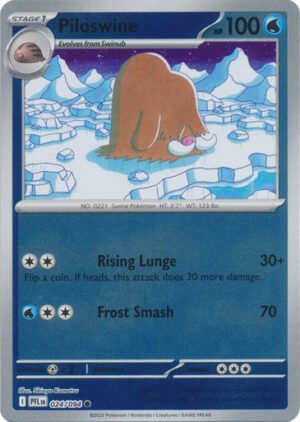 ME Phantasmal Flames 024/094 Piloswine (Reverse Holo)