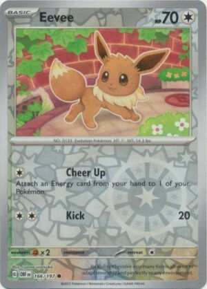 SV Obsidian Flames 166/197 Eevee (Reverse Holo)