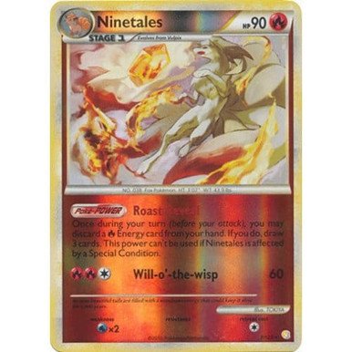 HeartGold & SoulSilver 7/123 Ninetales (Reverse Holo)