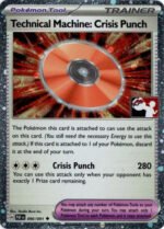 SV Paldean Fates 090/091 Technical Machine: Crisis Punch (Prize Pack League Promo Cosmo Holo)