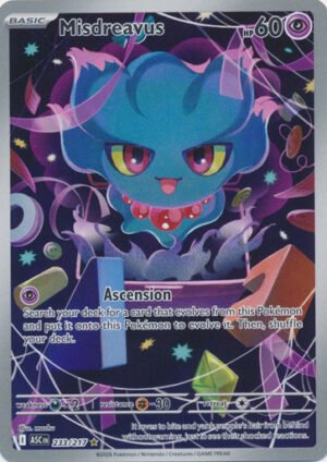 ME Ascended Heroes 233/217 Misdreavus (Illustration Rare)