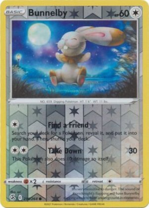 Fusion Strike 214/264 Bunnelby (Reverse Holo)