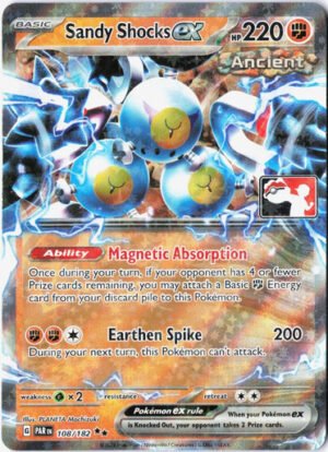 SV Paradox Rift 108/182 Sandy Shocks ex (Prize Pack League Promo)