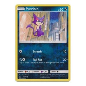 Shining Legends 48/73 Purrloin (Reverse Holo)