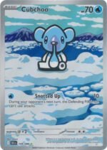 SV Black Bolt 109/086 Cubchoo (Illustration Rare)