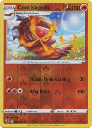 Fusion Strike 049/264 Centiskorch (Reverse Holo)