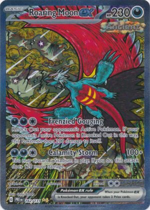 SV Prismatic Evolutions 162/131 Roaring Moon ex (Alternative Art, Full Art)
