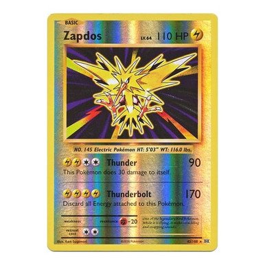 XY Evolutions 42/108 Zapdos (Reverse Holo)