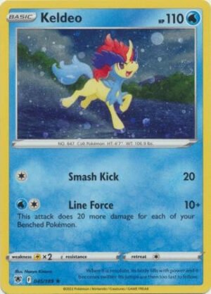 Astral Radiance 045/189 Keldeo (Cosmo Holo)