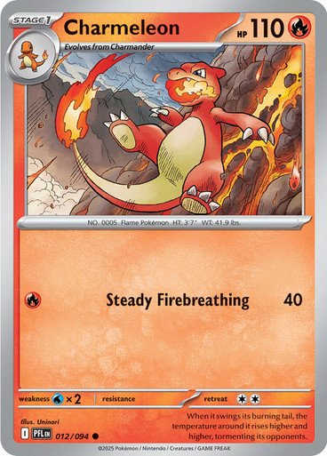 ME Phantasmal Flames 012/094 Charmeleon