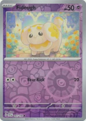 Scarlet & Violet (Base Set) 097/198 Fidough (Reverse Holo)