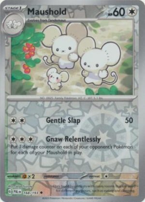 SV Paldea Evolved 168/193 Maushold (Reverse Holo)