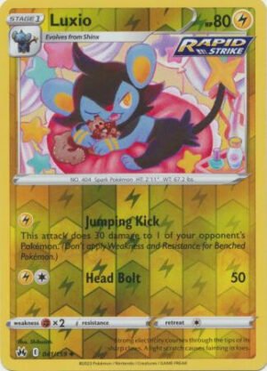Crown Zenith 041/159 Luxio (Reverse Holo)