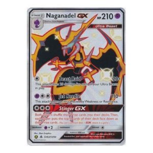 SM Forbidden Light SV63/SV94 Naganadel GX (Hidden Fates Shiny Vault Full Art)