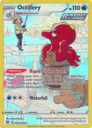 Brilliant Stars TG03/TG30 Octillery (Full Art)