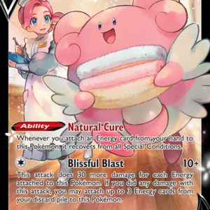 SWSH Silver Tempest TG22/TG30 Blissey V (Full Art)