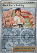 SV Prismatic Evolutions 098/131 Black Belt's Training #098 (Reverse Holo)
