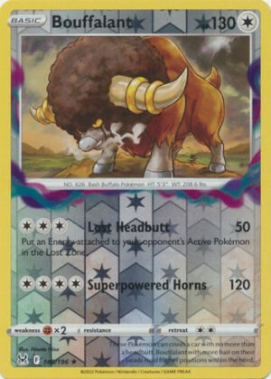 SWSH Lost Origin 148/196 Bouffalant (Reverse Holo)