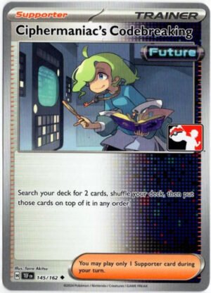 SV Temporal Forces 145/162 Ciphermaniac's Codebreaking (Prize Pack League Promo Non-Holo)