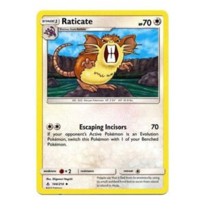 SM Unbroken Bonds 144/214 Raticate