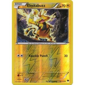 XY BREAKpoint 42/122 Electabuzz (Reverse Holo)