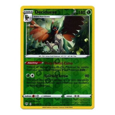 Darkness Ablaze 013/189 Decidueye (Reverse Holo)