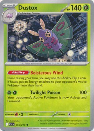 ME Ascended Heroes 015/217 Dustox