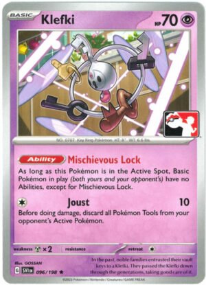 Scarlet & Violet (Base Set) 096/198 Klefki (Prize Pack League Promo Non-Holo)