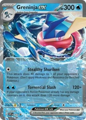 Scarlet & Violet Promo SVP054 Greninja ex