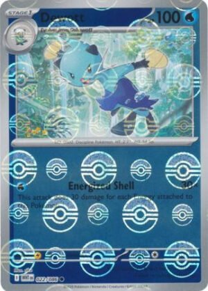 SV White Flare 022/086 Dewott (POKE BALL Reverse Holo)