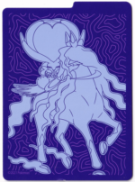 SWSH Chilling Reigns Shadow Rider Calyrex Divider (Purple)