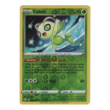 Shining Fates 003/072 Celebi (Reverse Holo)