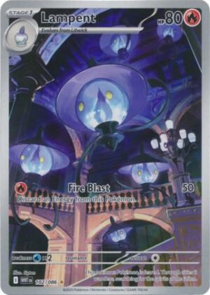 SV White Flare 102/086 Lampent (Illustration Rare)