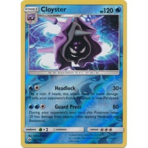 Sun and Moon (Base Set) 34/149 Cloyster (Reverse Holo)