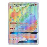 SM Lost Thunder 218/214 Magcargo GX (Rainbow Rare)