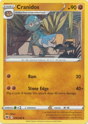 Astral Radiance 076/189 Cranidos
