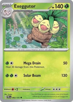 SV Prismatic Evolutions 002/131 Exeggutor