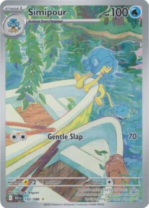 SV Black Bolt 102/086 Simipour (Illustration Rare)