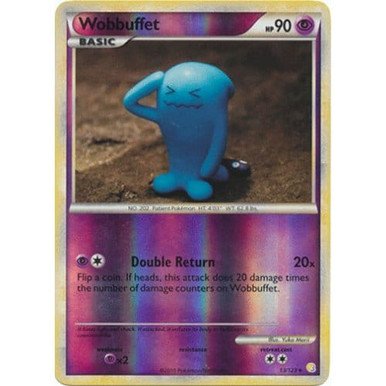 HeartGold & SoulSilver 13/123 Wobbuffet (Reverse Holo)