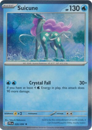 ME Phantasmal Flames 026/094 Suicune (Holo)